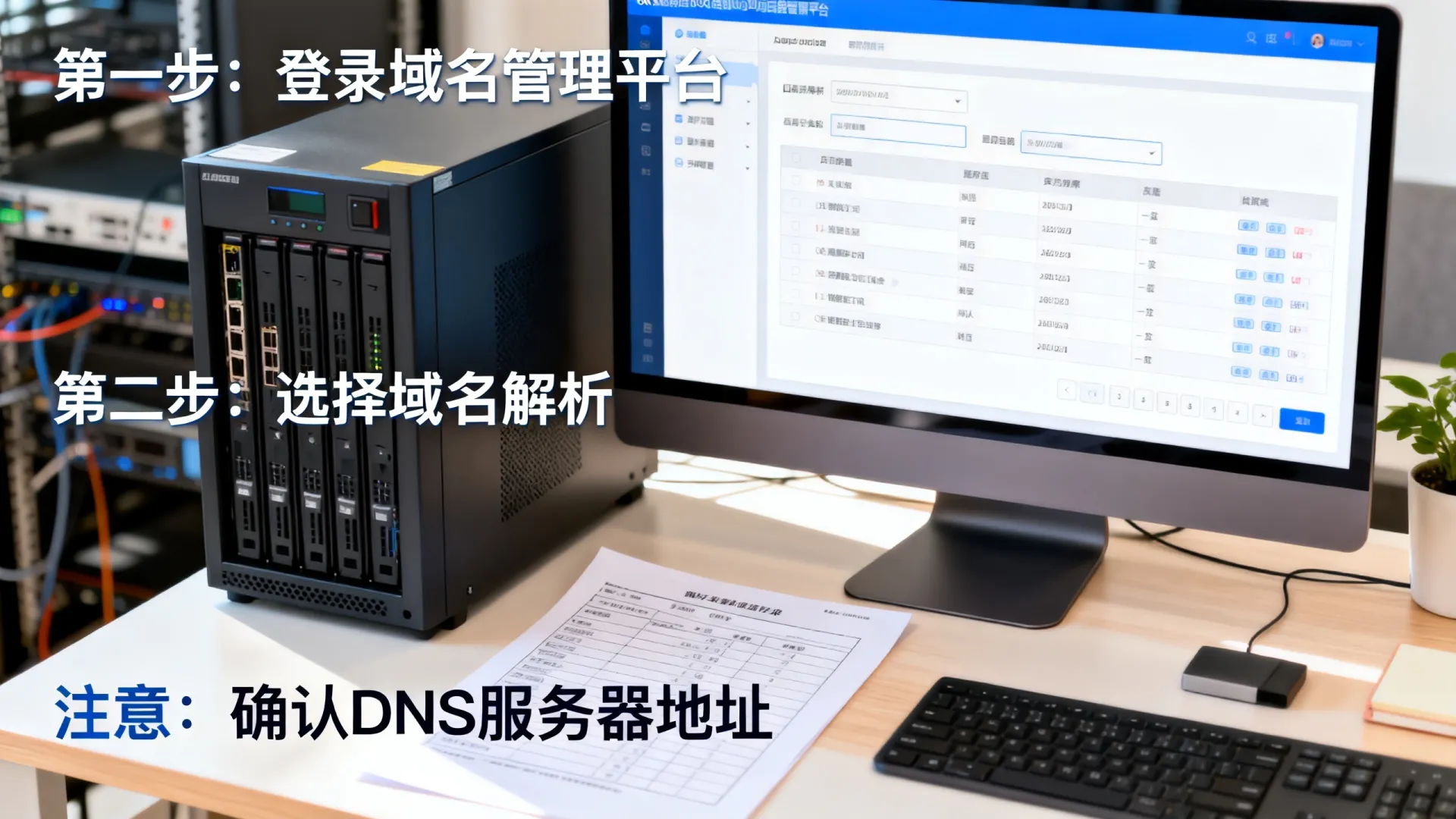 服务器域名使用方法 服务器域名使用方法