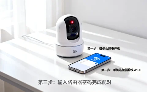 监控摄像头如何连接网络，手机无线怎么设置？