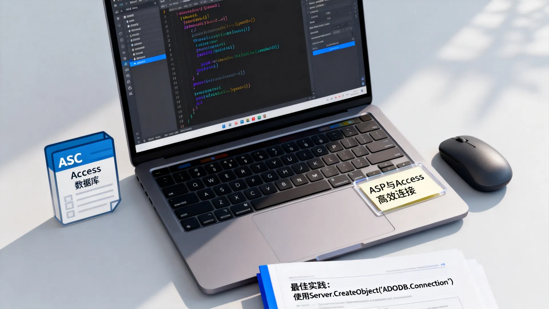 asp与access数据库连接