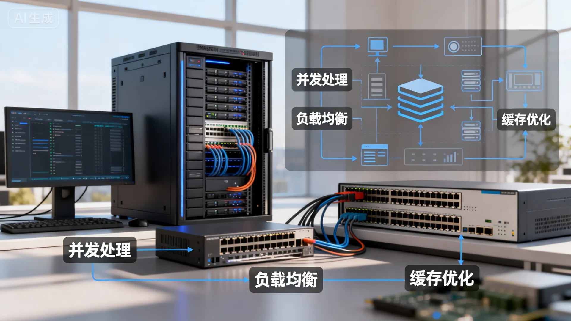 如何提升服务器并发处理能力?高并发优化方案解析 如何提升服务器并发处理能力