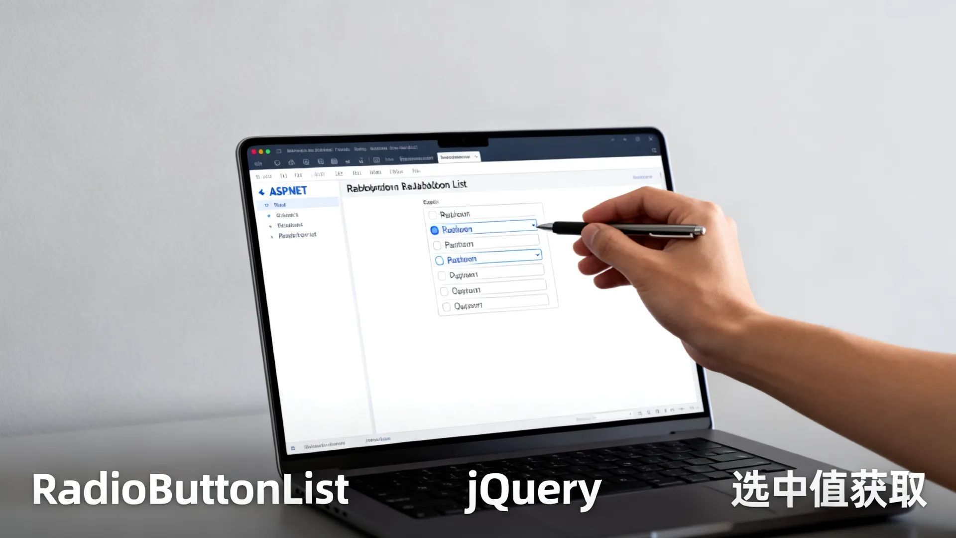 jQuery怎么获取ASP.NET RadioButtonList选中值 | RadioButtonList值获取方法详解 NET RadioButtonList选中值