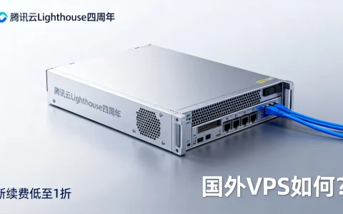 腾讯云Lighthouse四周年VPS活动，新续费低至1折，国外VPS如何？