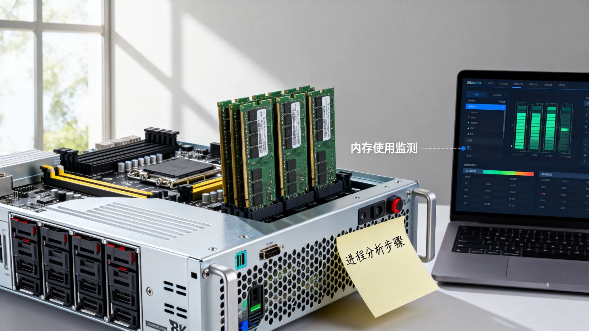 服务器显示内存较高 服务器显示内存较高