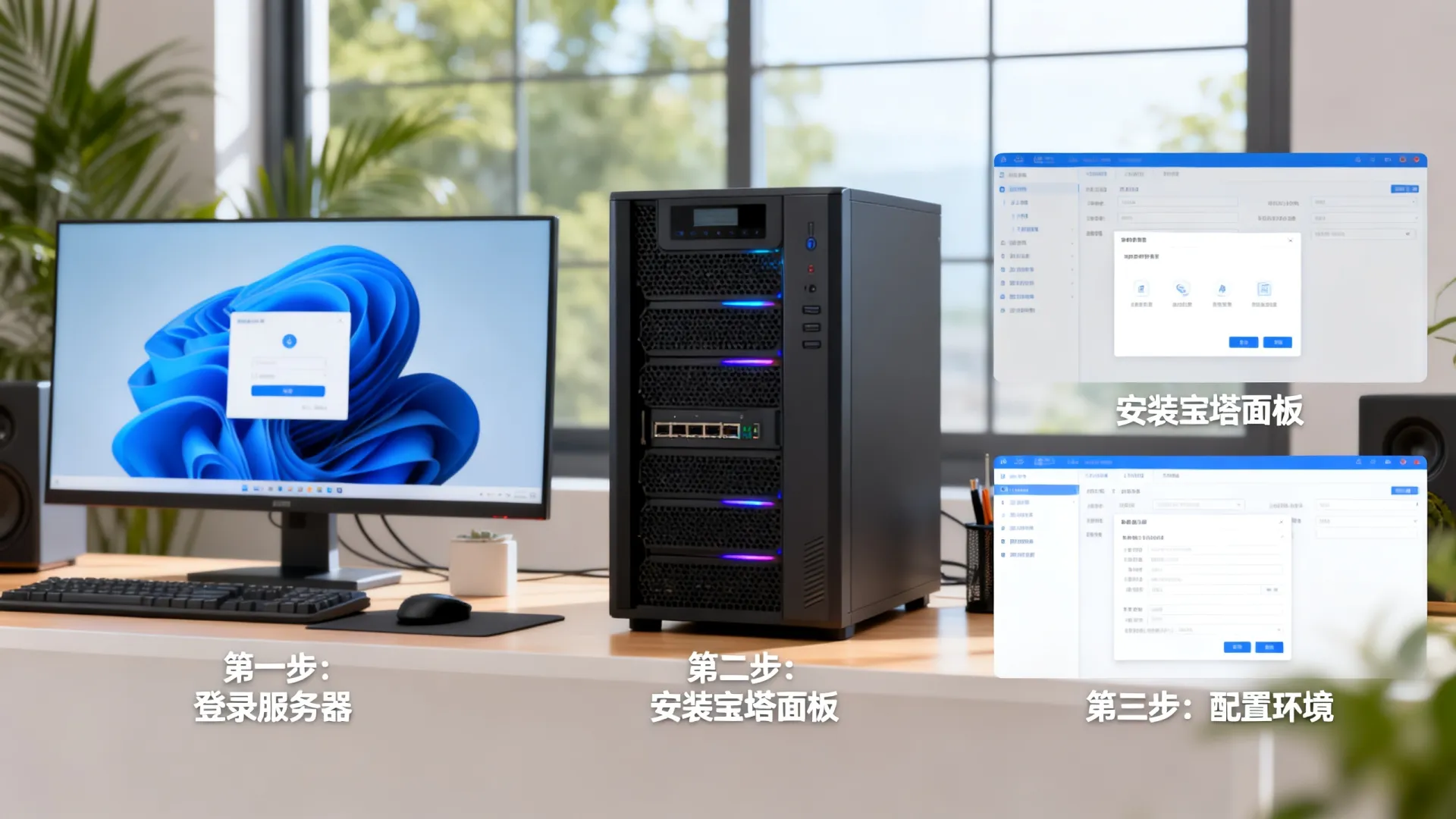 服务器搭建宝塔面板