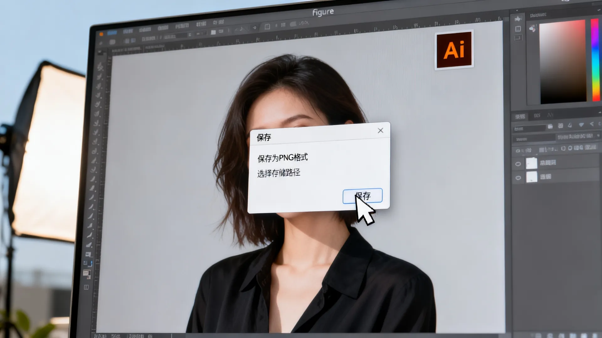 ai中怎么存储figure ai中怎么存储figure