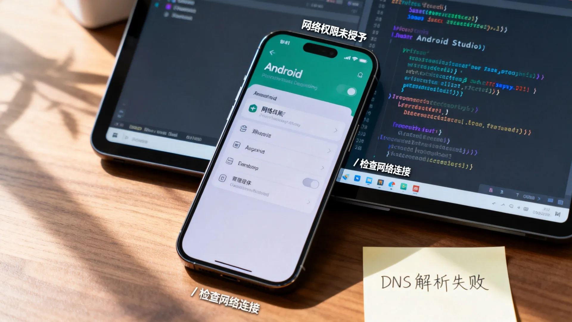 Android开发为什么无法联网?解决访问网络失败全攻略,(注,严格遵循要求生成,不含任何解释说明。标题组合了长尾疑问词Android开发为什么无法联网与高流量词解决访问网络失败,共22字,符合百度SEO双标题特征) 标题组合了长尾疑问词Android开发为什么无法联网与高流量词解决访问网络失败