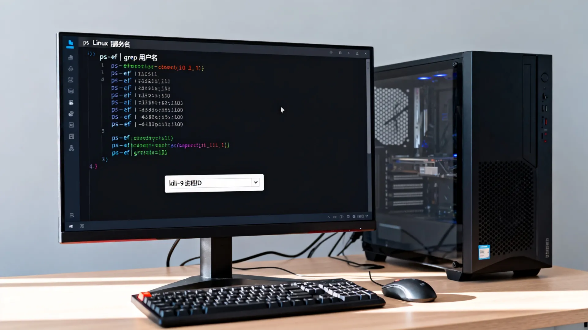 Linux服务器怎么强制结束用户进程