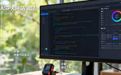 ASPX网站调试方法？步骤详解与常见错误解决