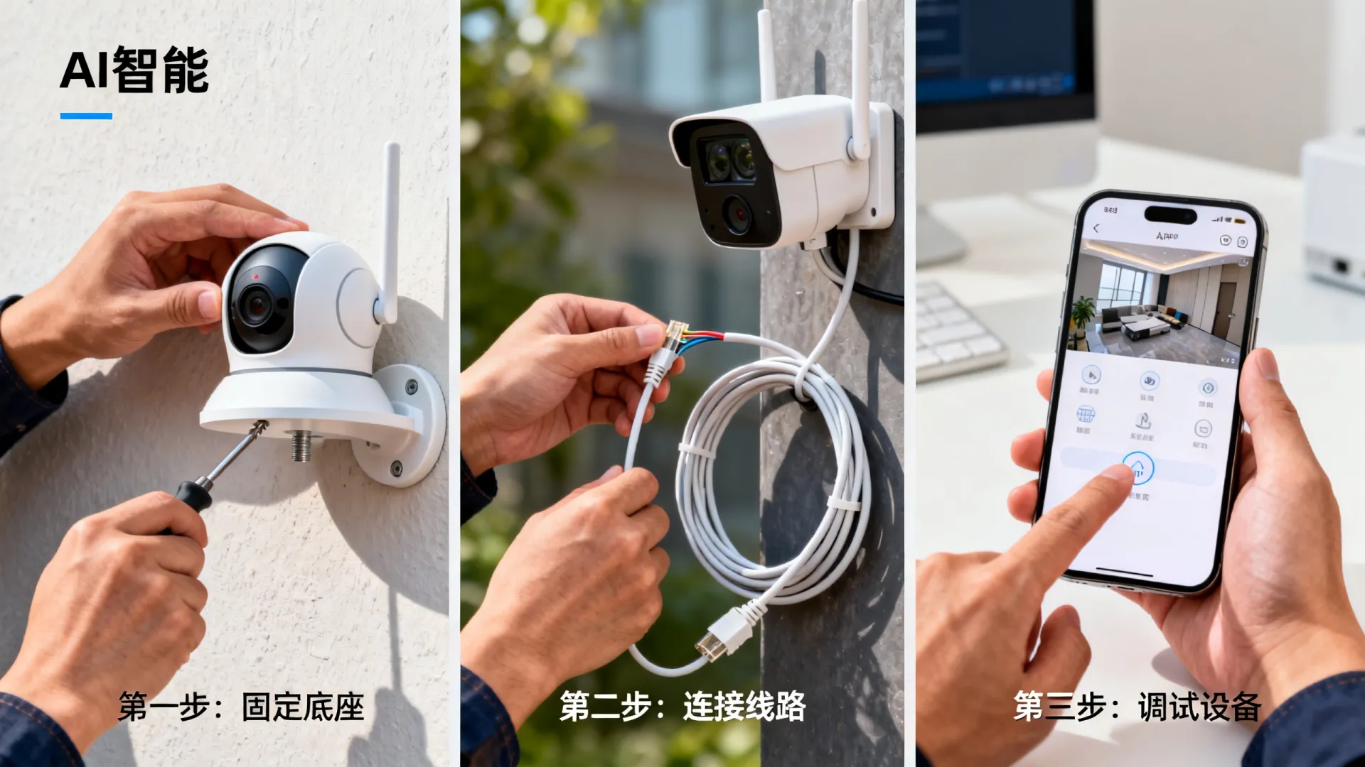 ai智能监控怎么安装 ai智能监控怎么安装