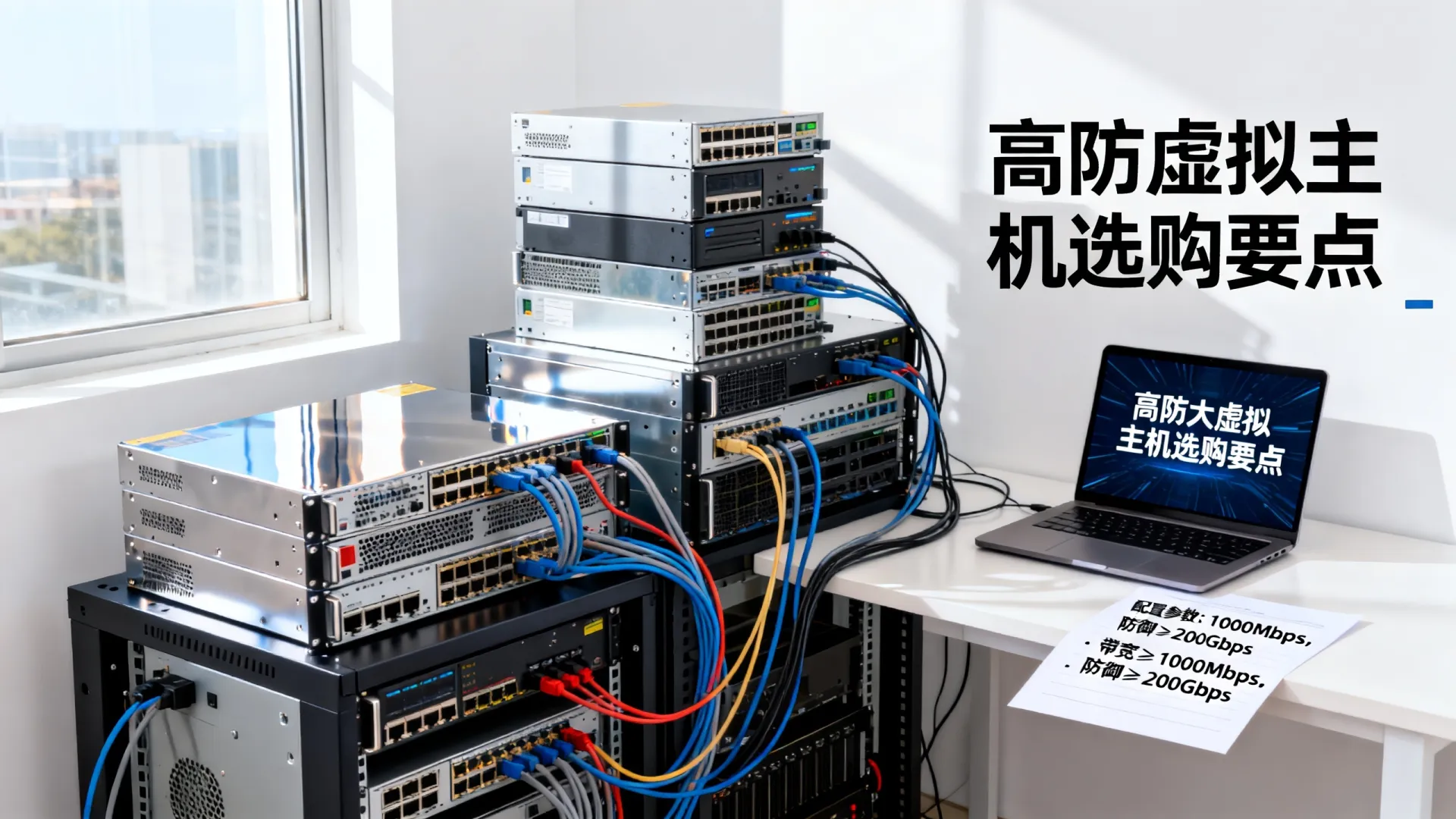 国内大宽带高防服务器如何配置?高防虚拟主机选购指南 国内大宽带高防服务器如何配置