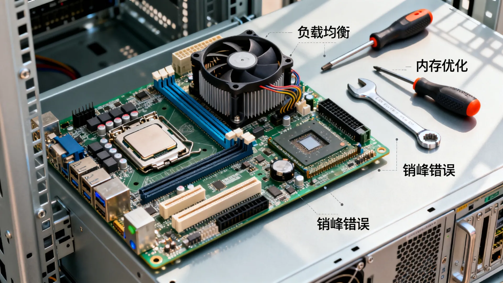服务器负载过高怎么办？服务器配置优化指南解决销峰错误