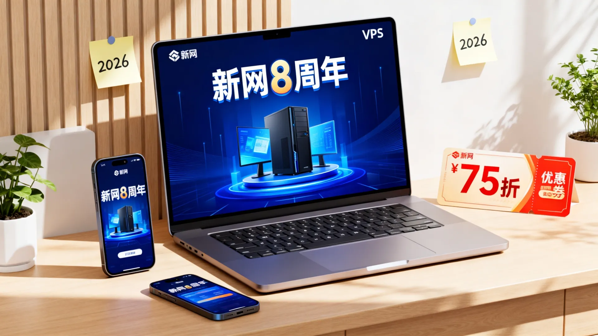 新网8周年低配VPS如何抢75折?,新网vps优惠活动2026 新网8周年低配VPS如何抢75折