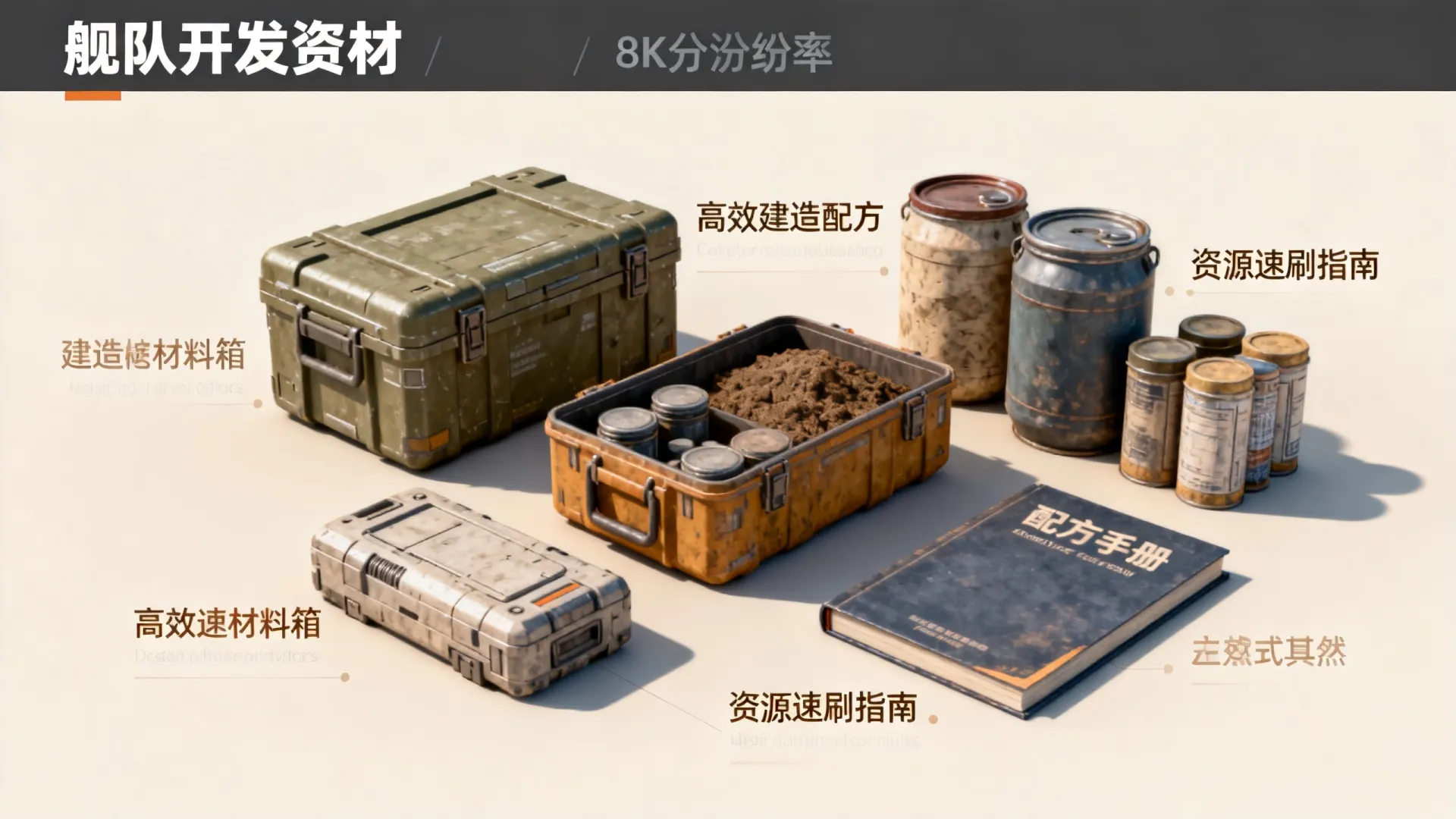 舰队开发资材怎么得?|高效建造配方与资源速刷指南 高效建造配方与资源速刷指南