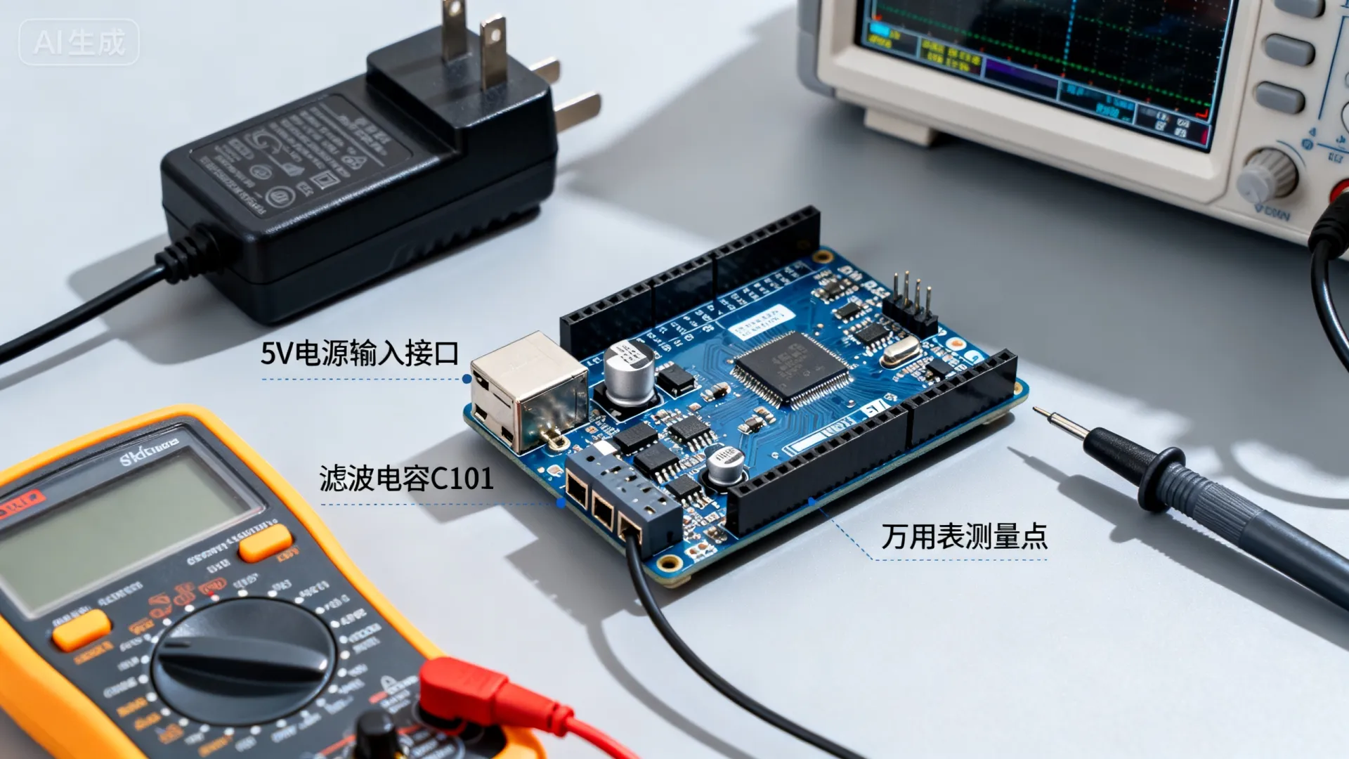 为什么开发板5V供电不稳定？如何解决开发板5V供电异常问题