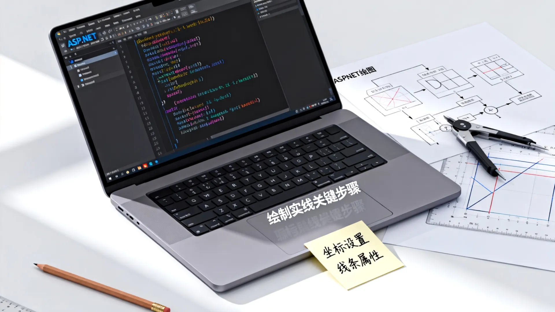 ASP.NET实线如何绘制?掌握ASP.NET绘图技巧! NET实线如何绘制