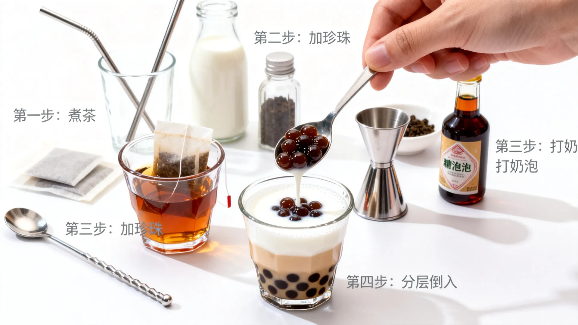 手工迷你小奶茶