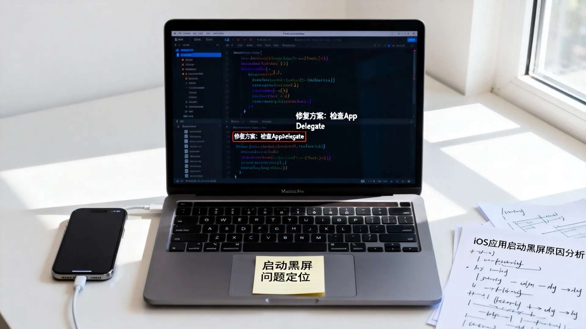iOS开发中app启动黑屏怎么办?iOS应用启动黑屏原因与修复方案 iOS开发中app启动黑屏怎么办