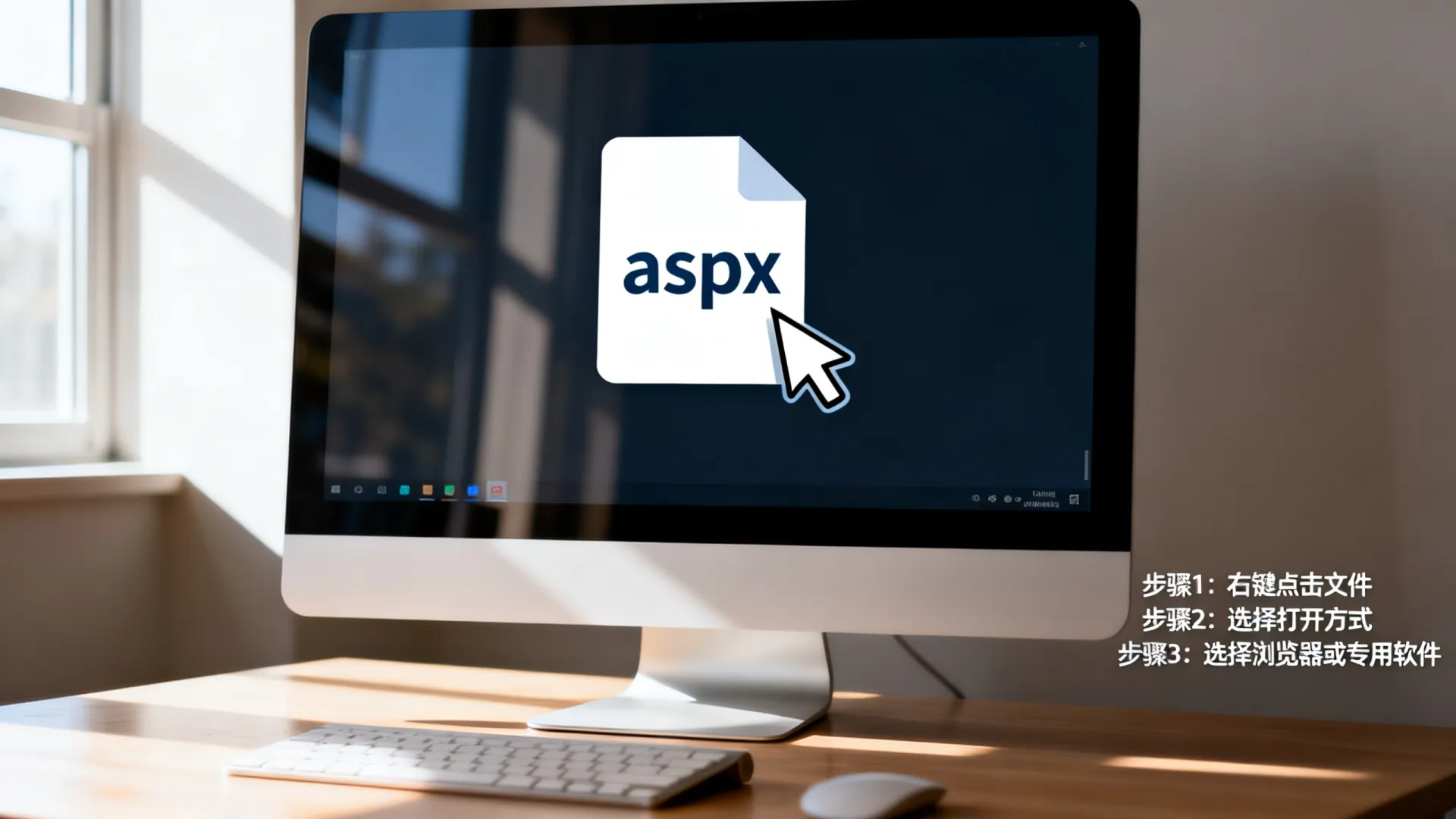 aspx文件打开方法 aspx文件打开方法