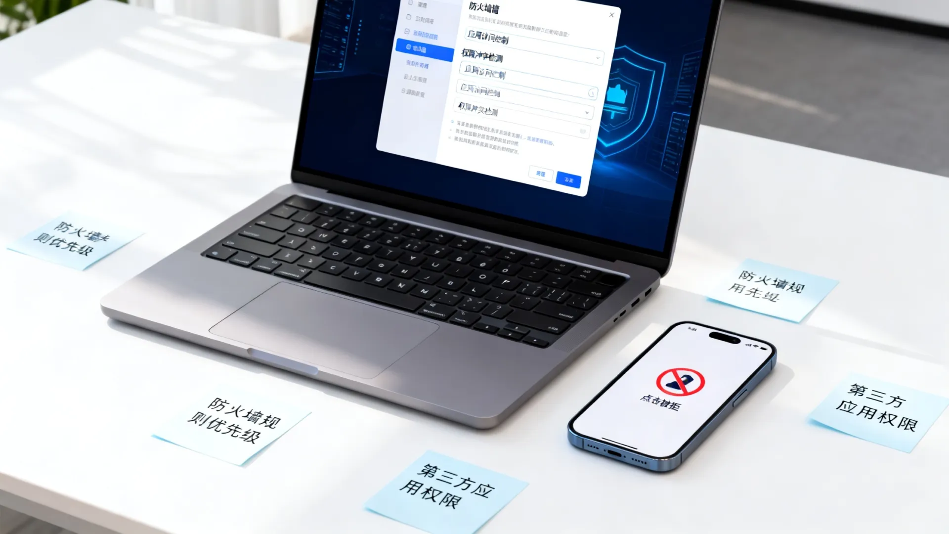 防火墙允许其他应用不能点