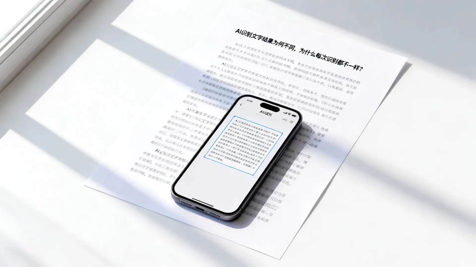 AI识别文字不同 AI识别文字不同