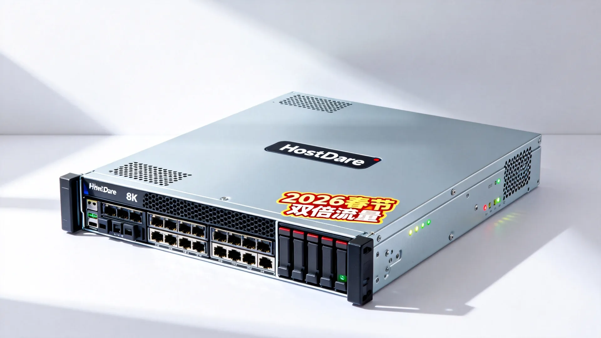 HostDare2026春节年付送双倍流量:美国服务器9.1美元/年起,上新东京机房19.5美元/年,支持支付宝/Paypal HostDare2026春节年付送双倍流量