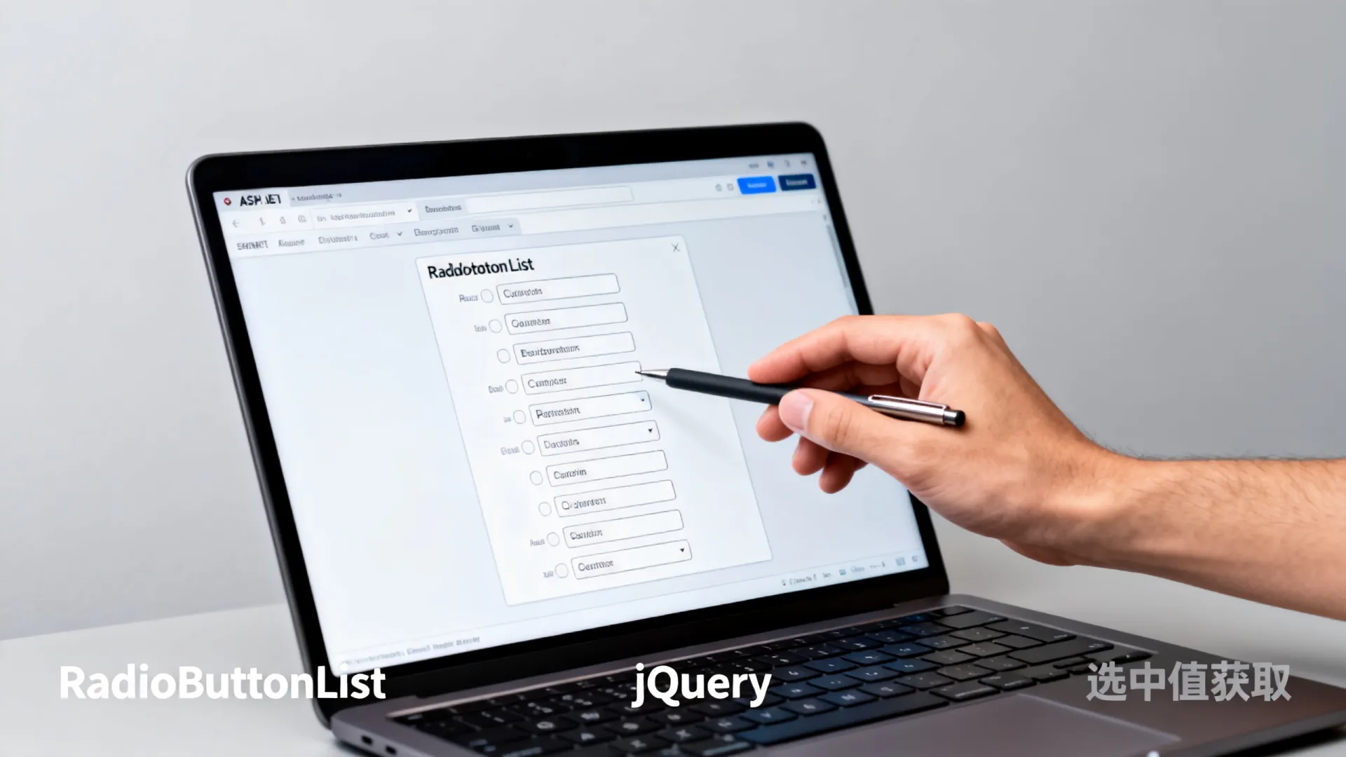 jQuery怎么获取ASP.NET RadioButtonList选中值 | RadioButtonList值获取方法详解 NET RadioButtonList选中值