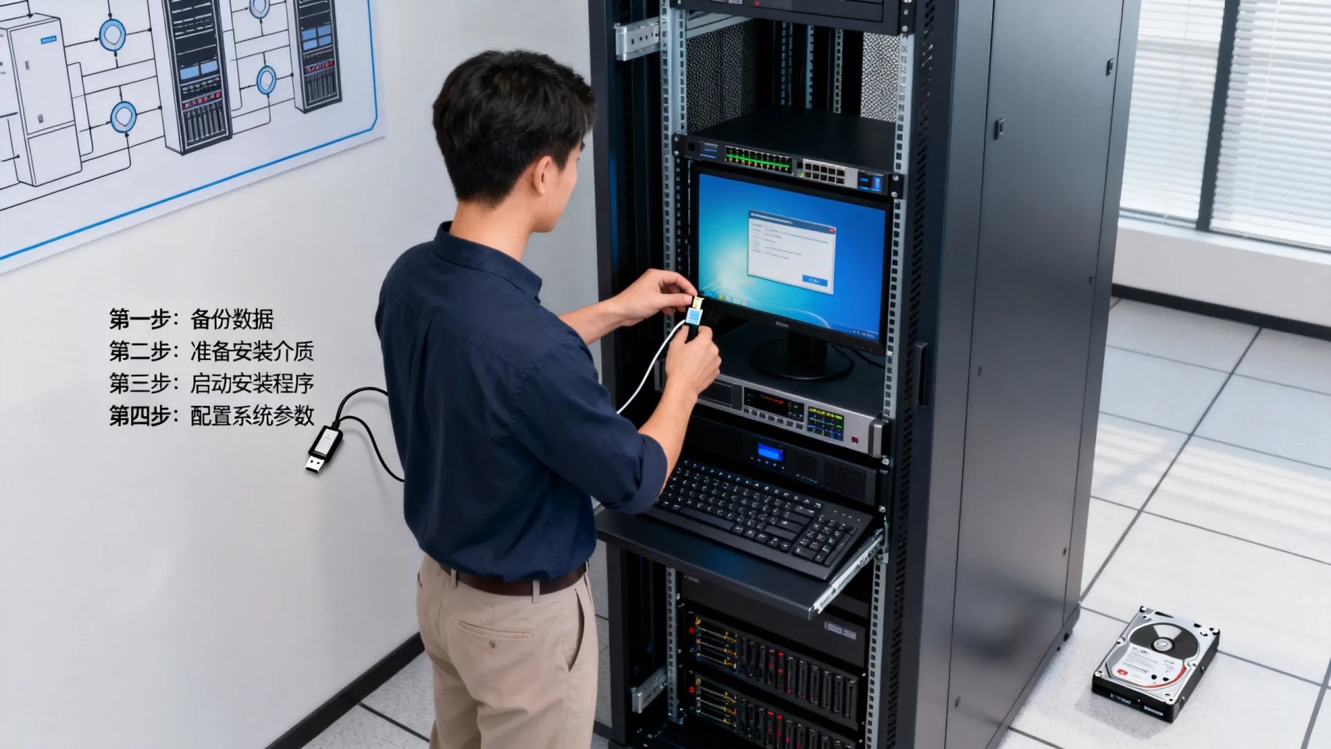 服务器更换系统教程 服务器更换系统教程