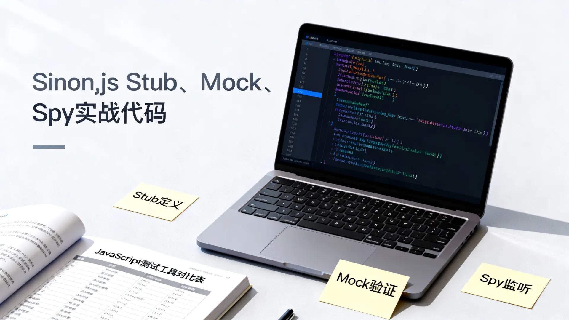 Sinon.js测评大全,JavaScript测试替身Stub、Mock、Spy实战解析 | Sinon.js中的Stub、Mock和Spy有什么区别? JavaScript测试工具 JavaScript测试替身Stub