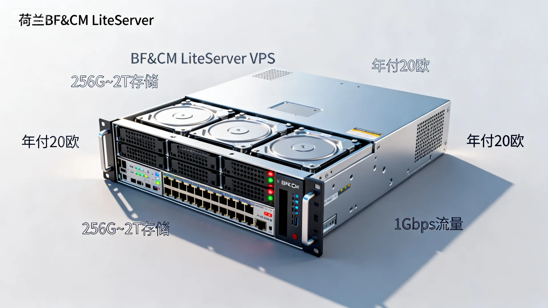 #BF&CM#LiteServer，荷兰存储型VPS年付€20起，可选256G~2T存储，1Gbps/10~40T流量 - VPS评测 - 国外VPS，国外VPS商家，评测及优惠