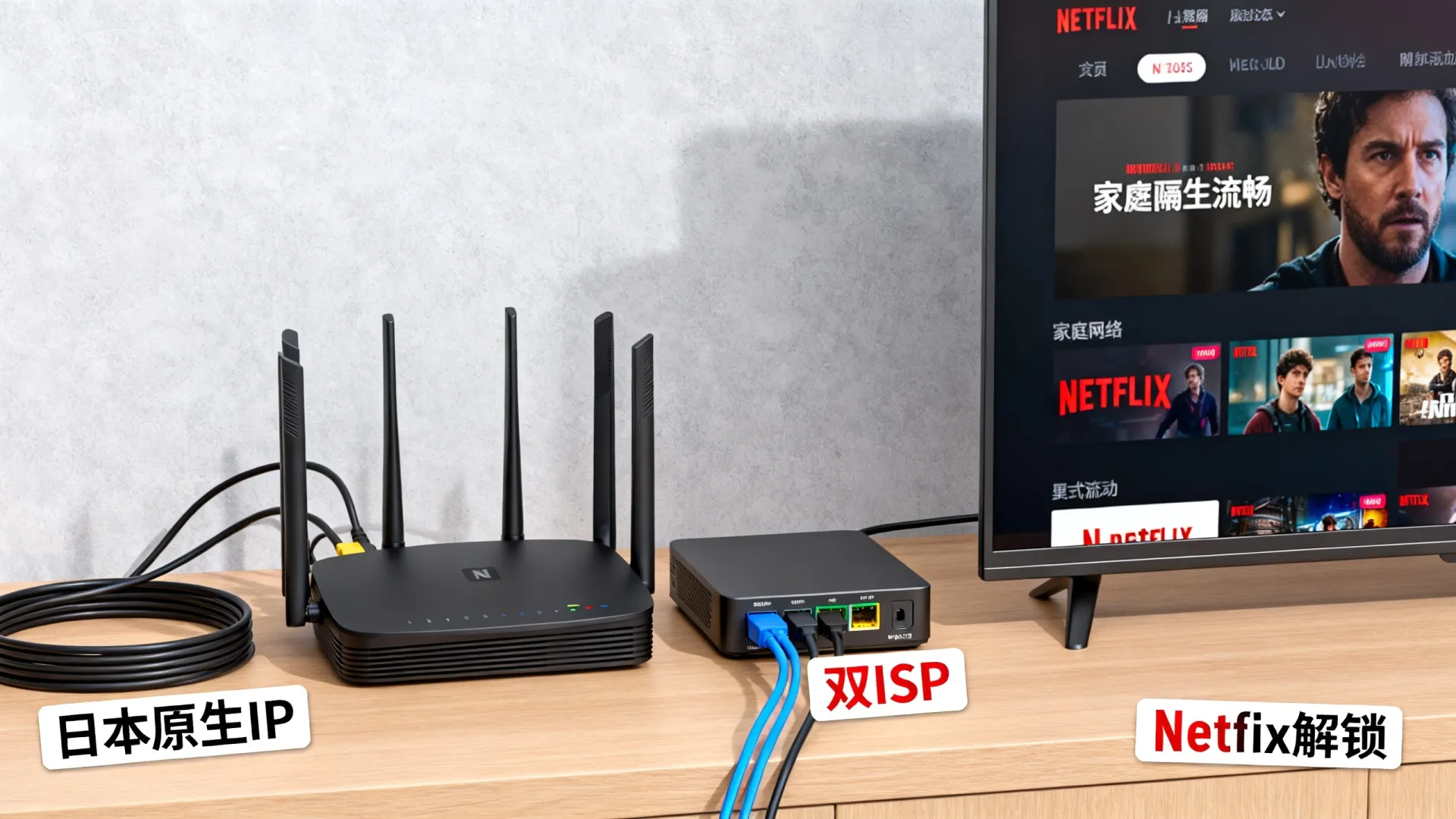 日本原生IP VPS选哪家?家宅双ISP解锁Netflix更稳定 日本原生IP VPS选哪家?家宅双ISP解锁Netflix更稳定