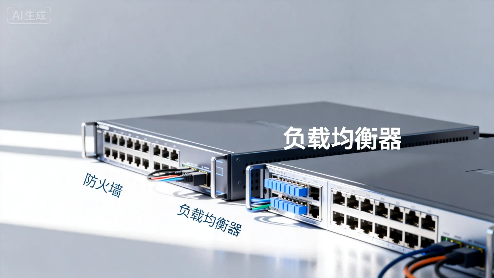 防火墙放置在负载均衡