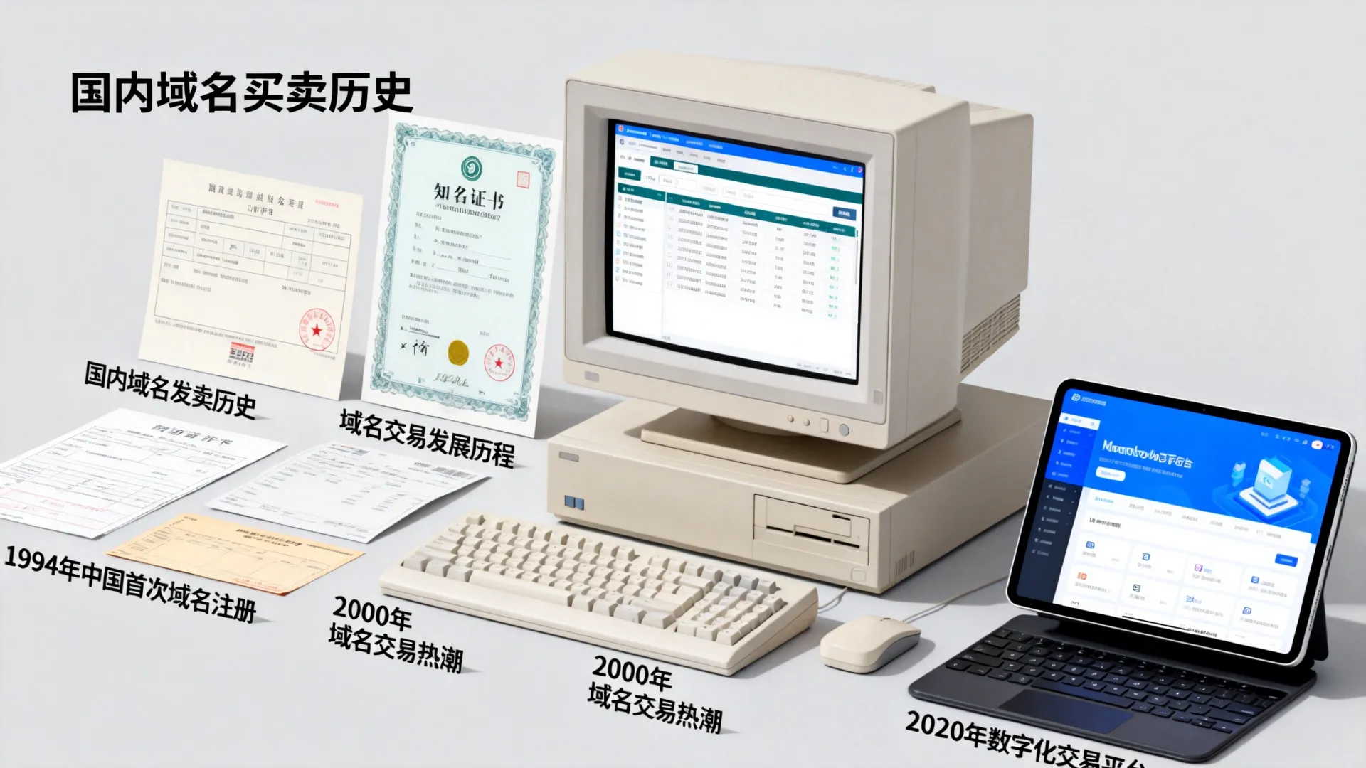 国内域名买卖历史