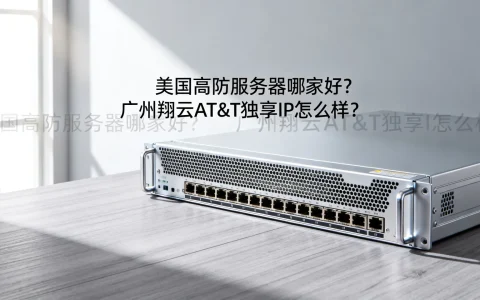 美国高防服务器哪家好？广州翔云AT&T独享IP怎么样？