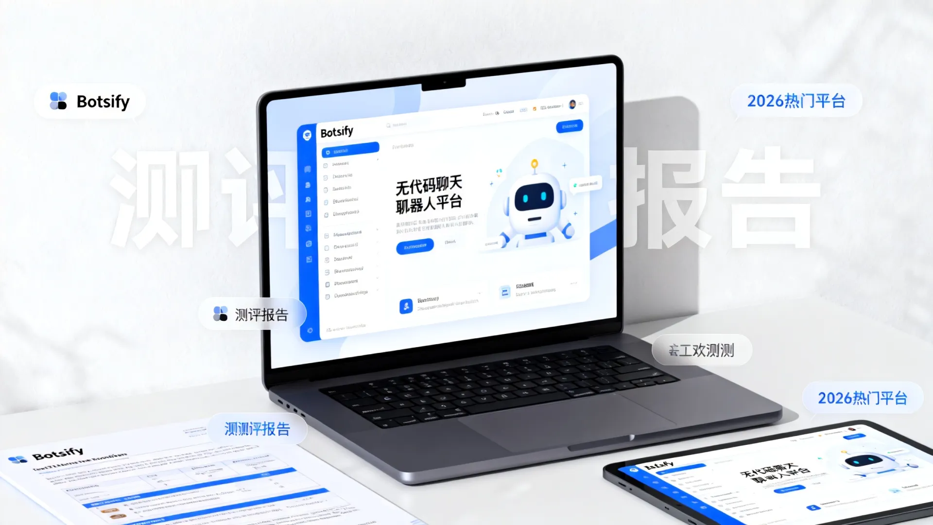 2026热门无代码聊天机器人平台测评