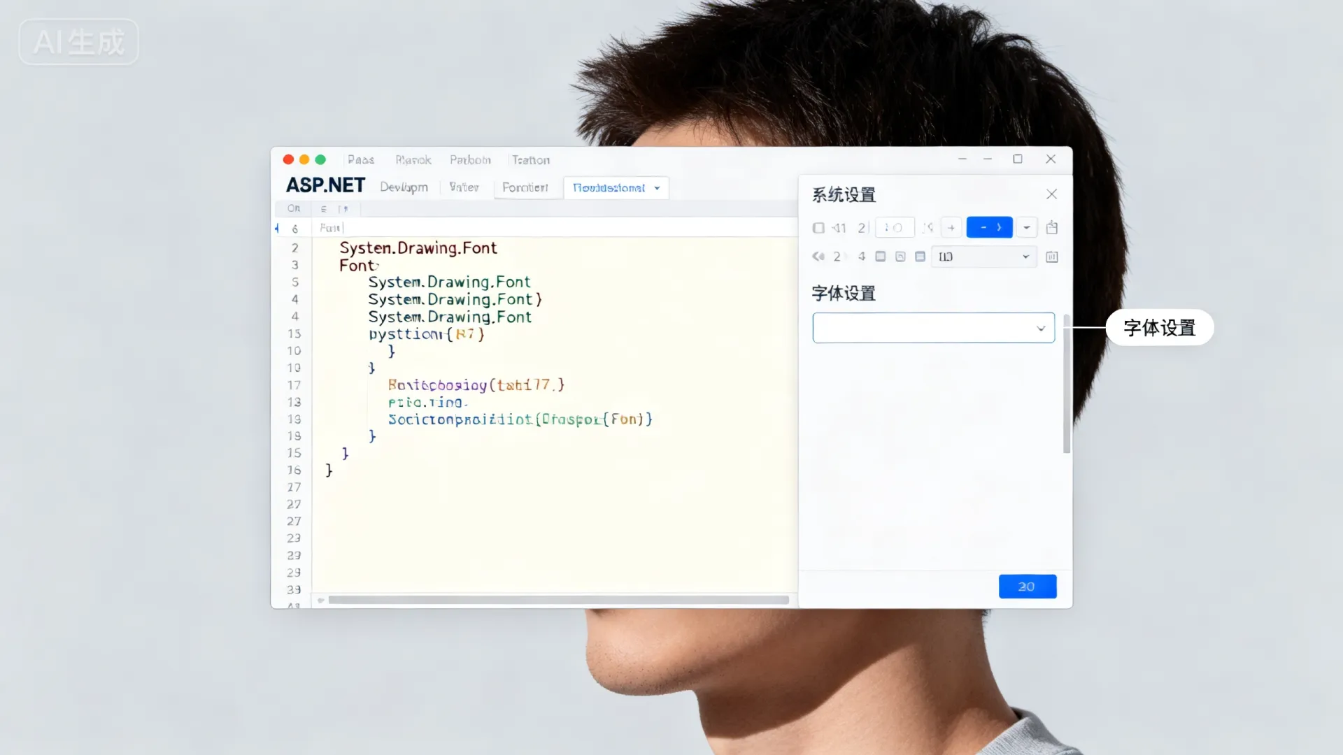 如何在ASP.NET中调用系统设置字体文本框? - ASP.NET开发实战技巧 如何在ASP.NET中调用系统设置字体文本框? - ASP.NET开发实战技巧