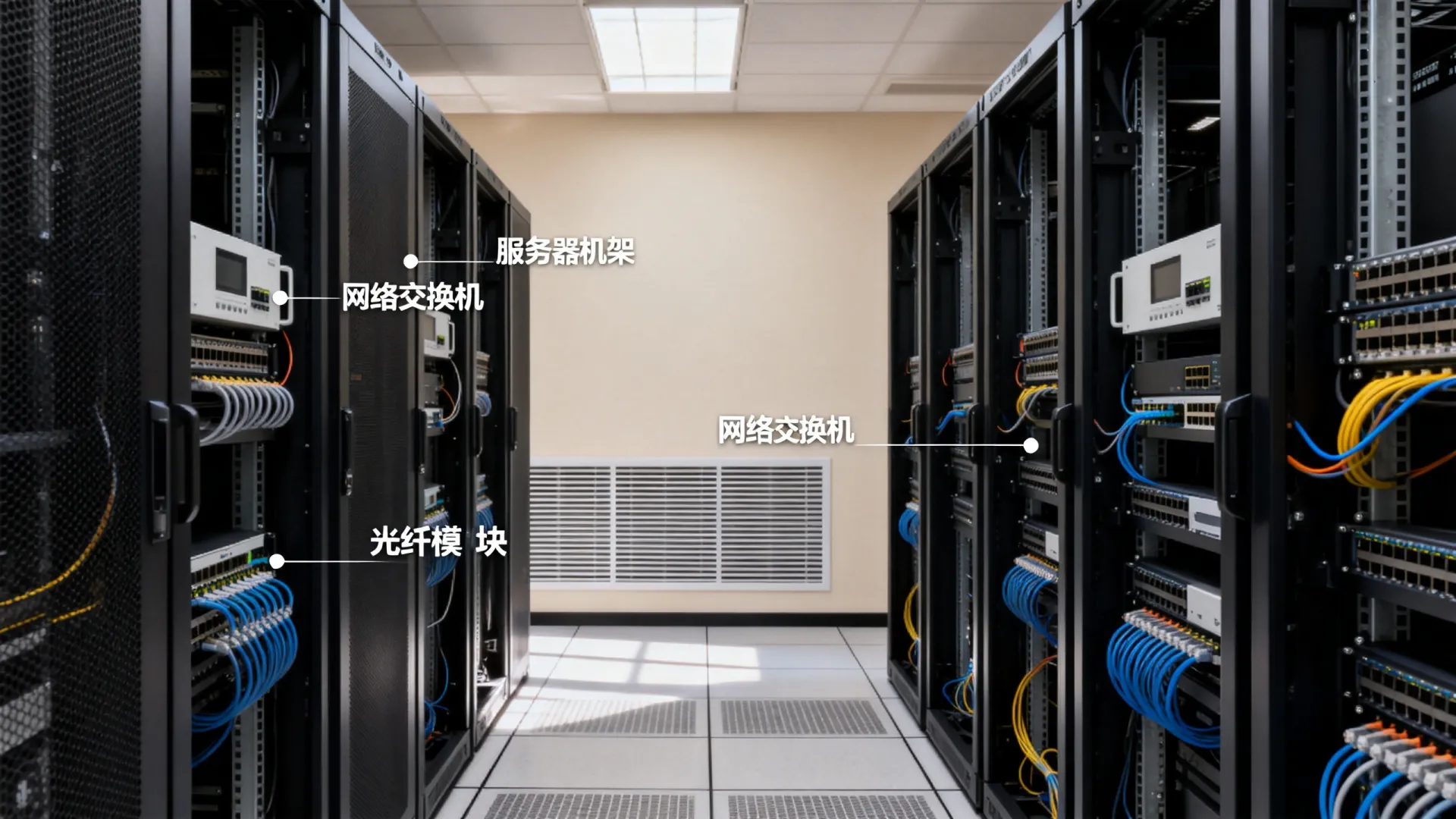 如何规划高效服务器机房架构?数据中心设计全解析 如何规划高效服务器机房架构