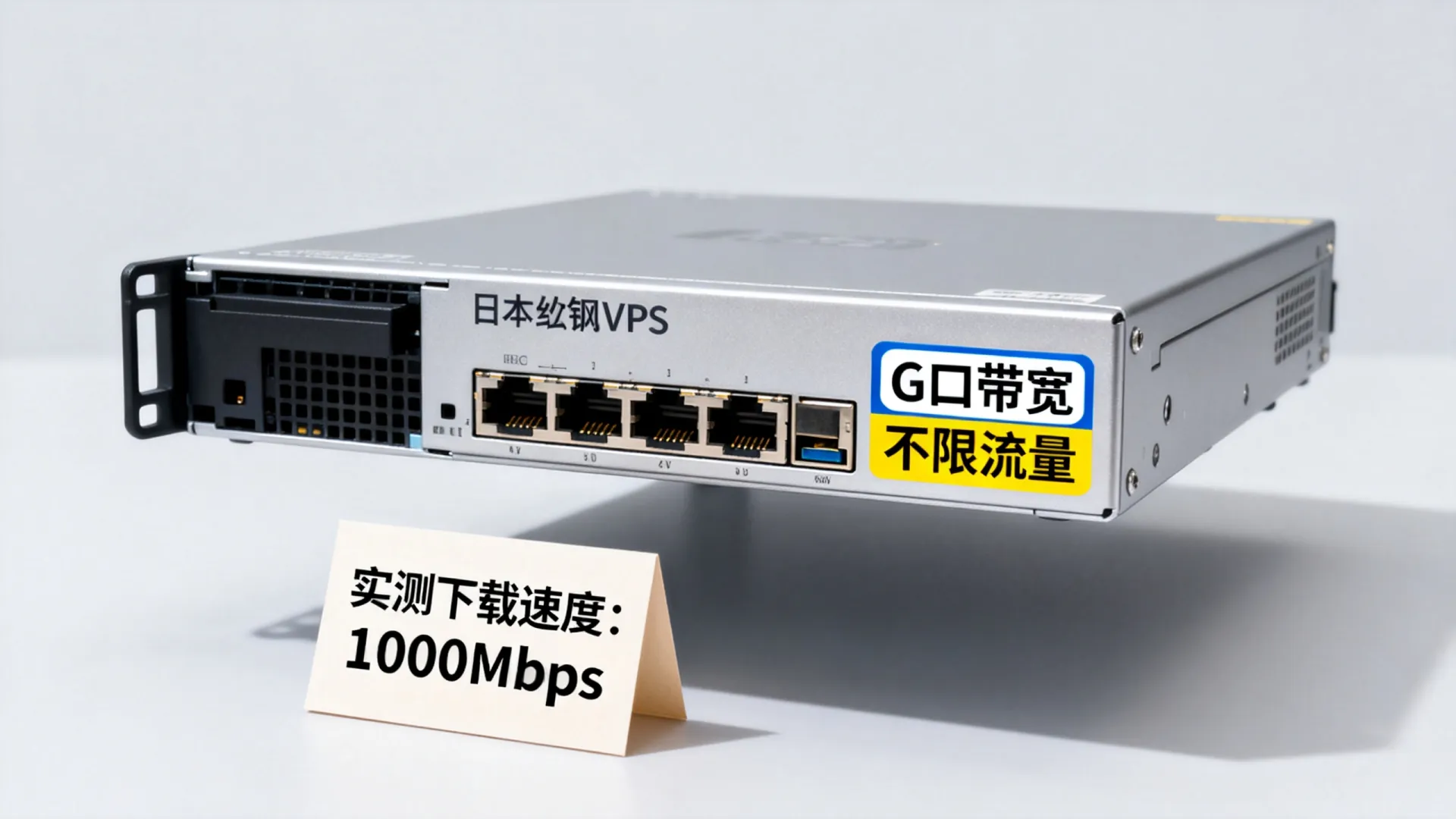 日本软银线路大带宽VPS测评:G口不限流量