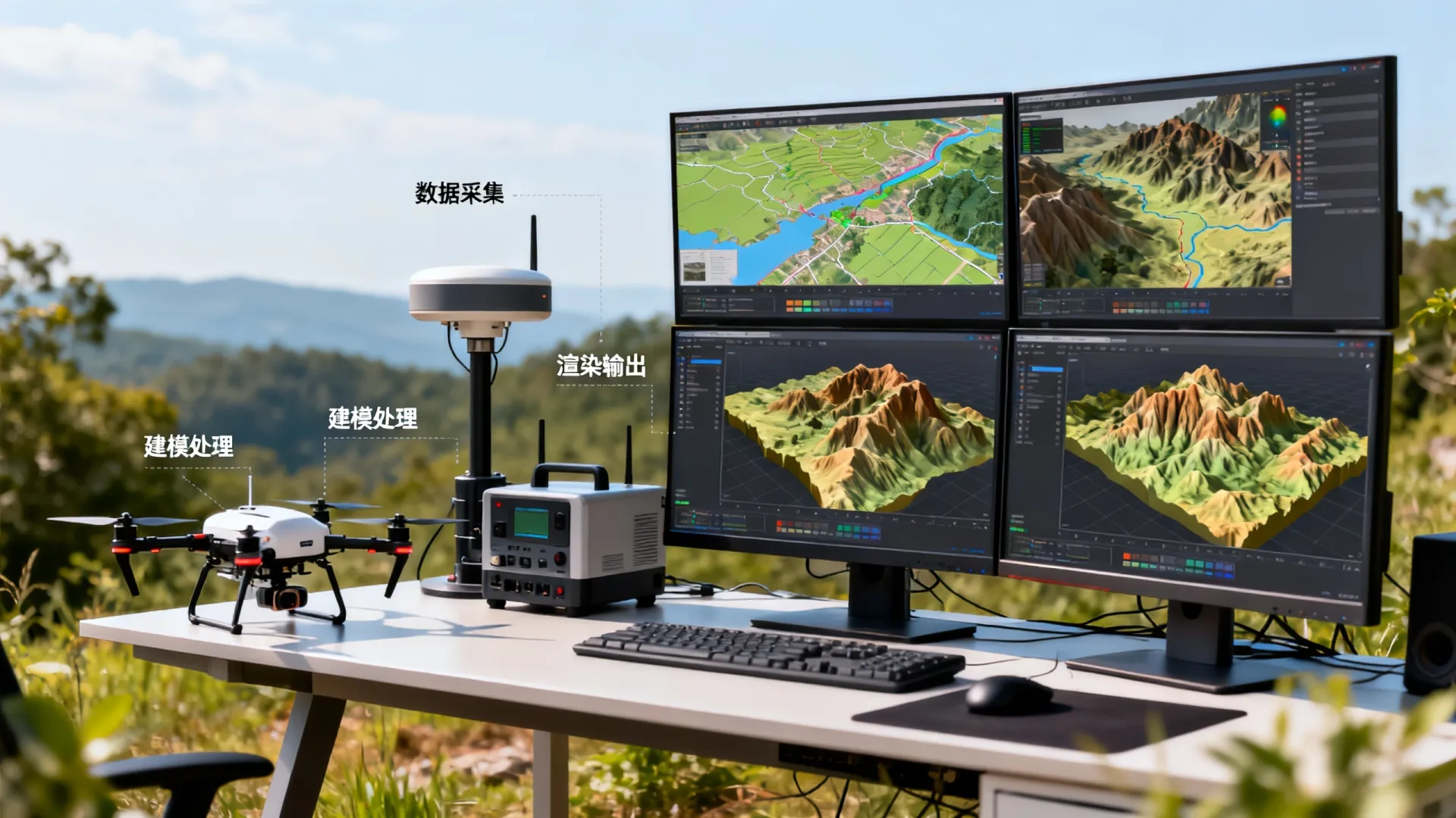谷歌地球开发难不难?三维地图开发全流程解析 三维地图开发全流程解析