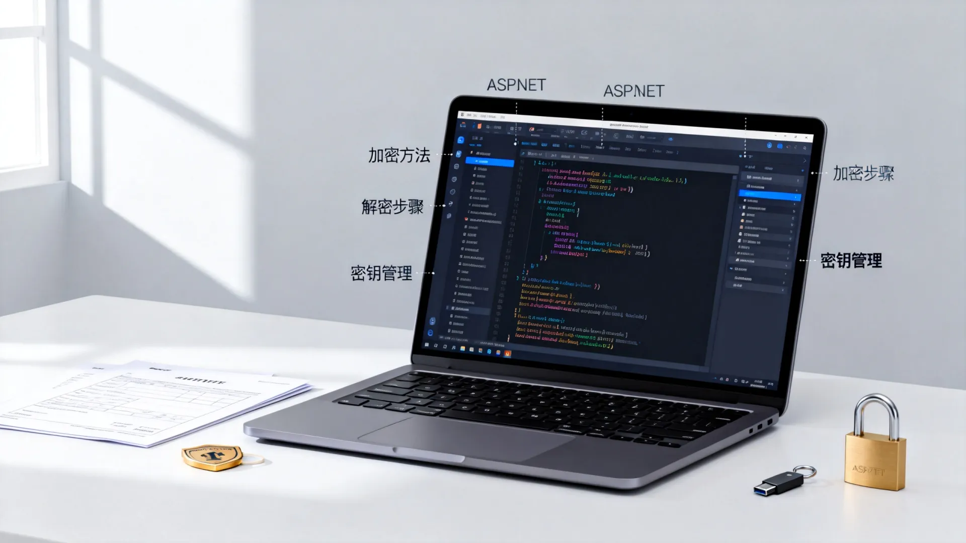 ASP.NET如何加密解密数据?掌握这些安全技巧很重要 ASP.NET如何加密解密数据?掌握这些安全技巧很重要