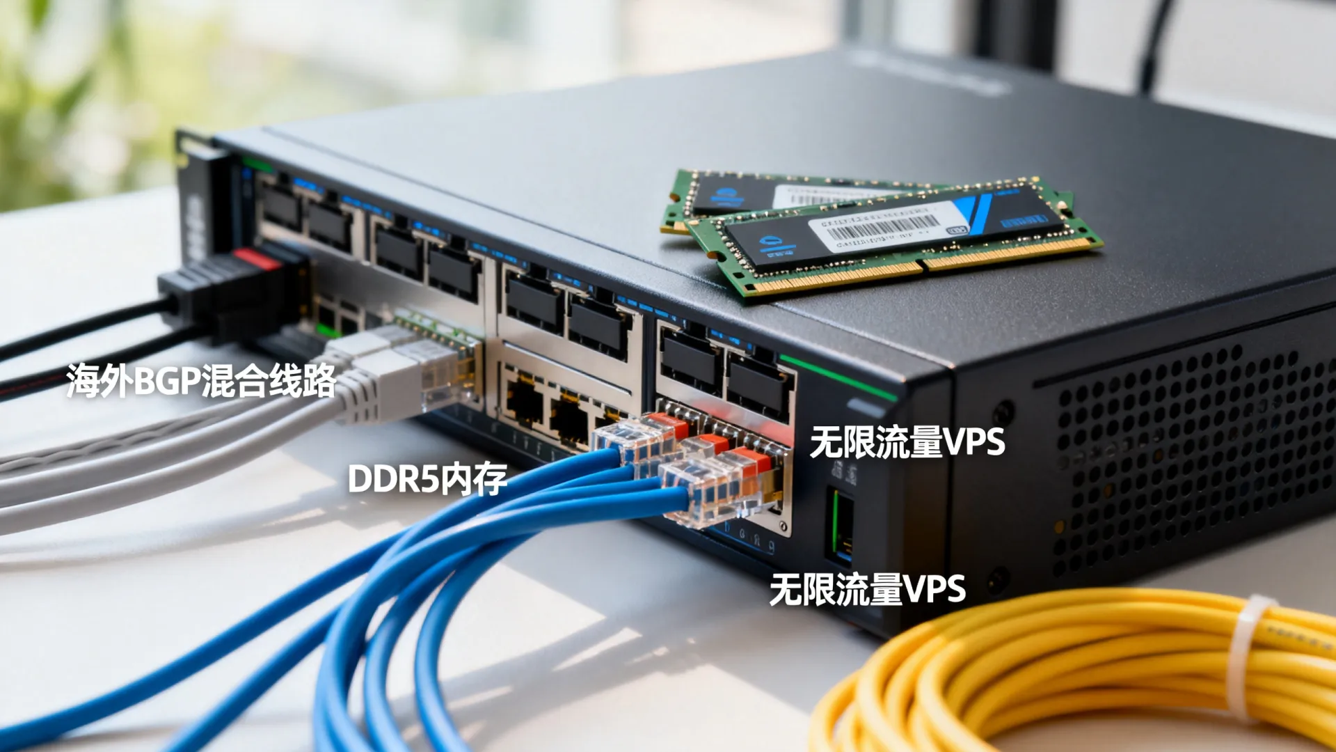 海外BGP混合线路 HostDare - DDR5内存,无限流量,立减 海外BGP混合线路 HostDare