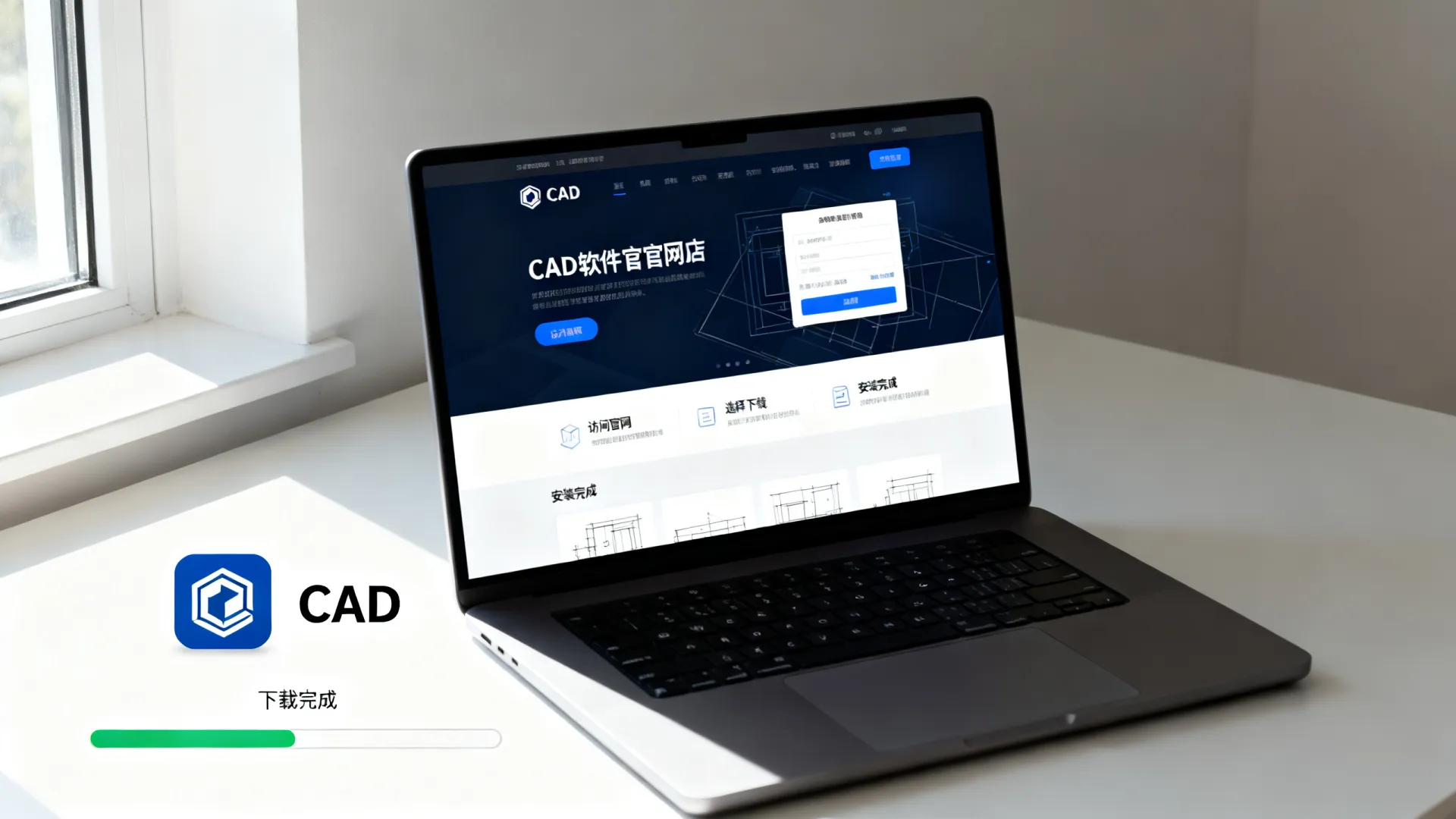 cad安装包怎么下载到电脑上