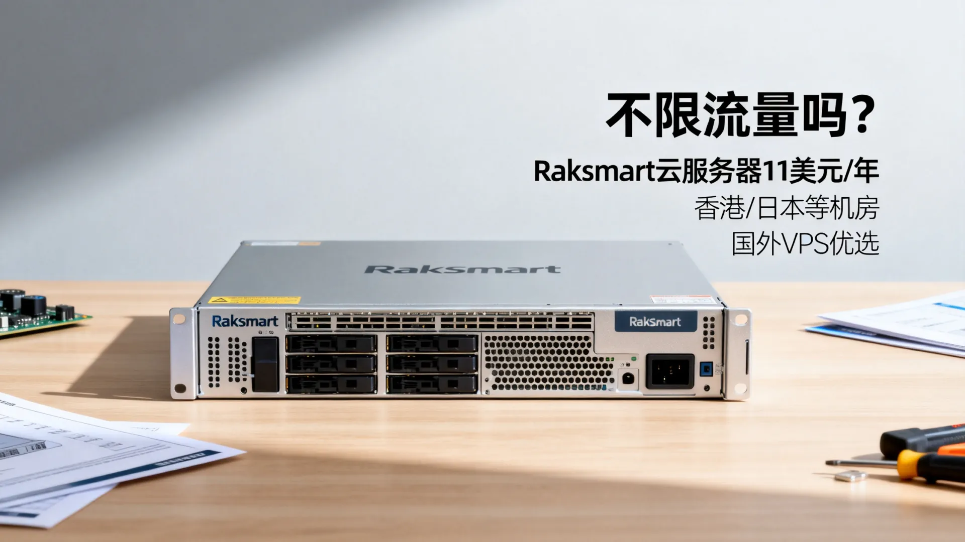 不限流量吗？Raksmart云服务器11美元/年，香港/日本等机房，国外VPS优选