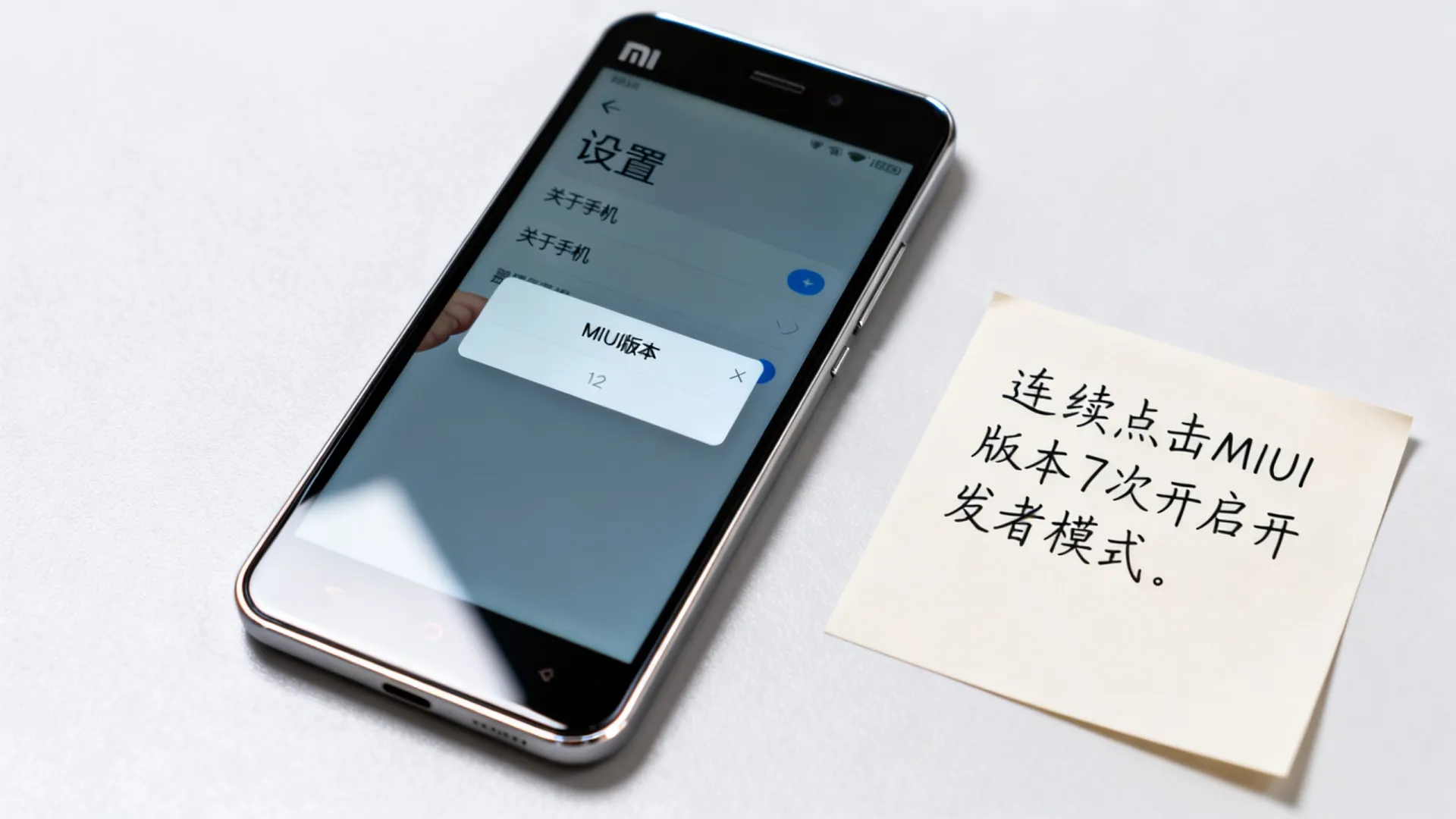 米4开发者选项在哪里
