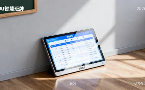 AI智慧班牌多少钱一台？2026智慧班牌价格报价解析