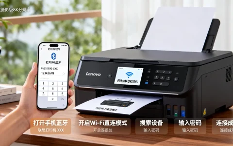 联想打印机怎么连手机？手机无线连接打印机步骤？