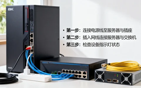 如何正确连接服务器硬件？服务器配置详细步骤教程