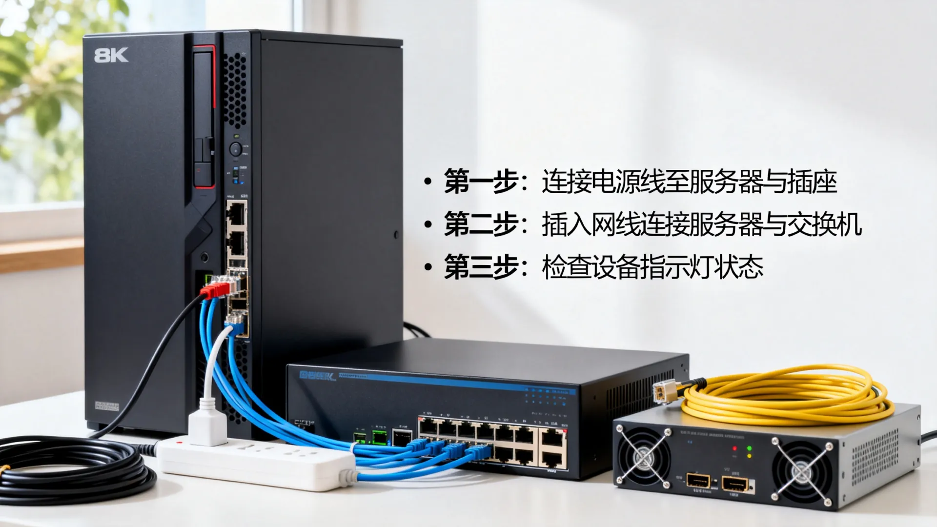 如何正确连接服务器硬件?服务器配置详细步骤教程 如何正确连接服务器硬件?服务器配置详细步骤教程