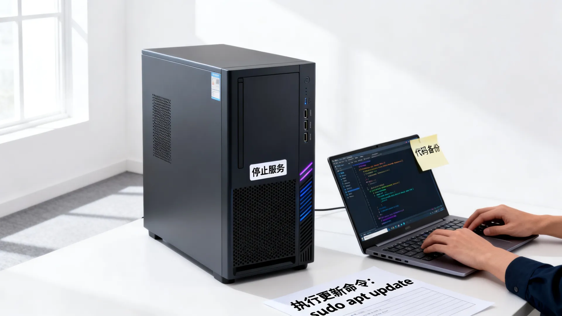 服务器更新代码 服务器更新代码
