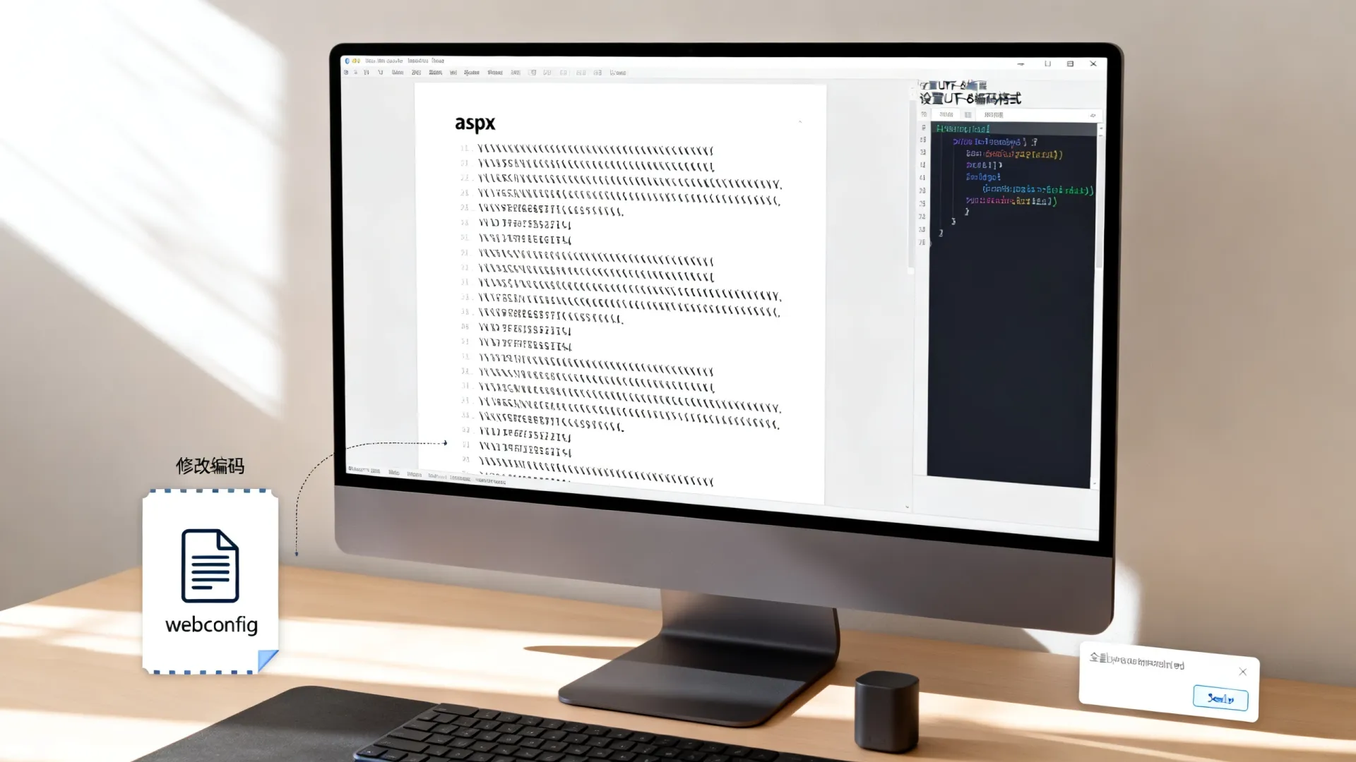 aspx文件乱码怎么解决设置UTF-8编码格式 aspx文件乱码怎么解决设置UTF-8编码格式