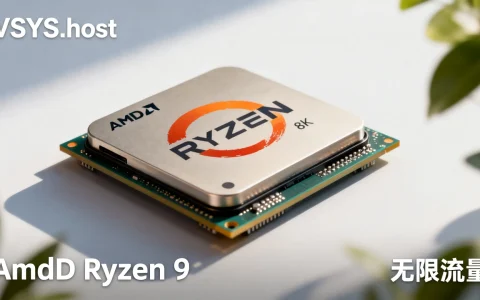 2026年海外BGP混合线路哪个好？VSYS.host AMD Ryzen 9无限流量评测